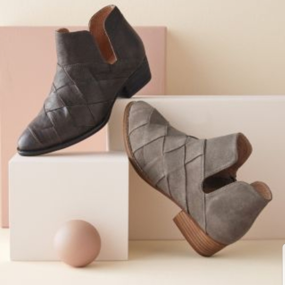 Garnet Hill Seychelles Woven Bootie